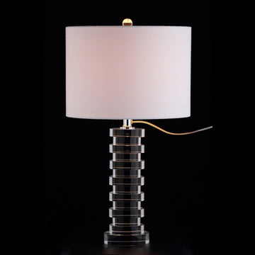 Sasha 25" Crystal LED Table Lamp - JONATHAN Y